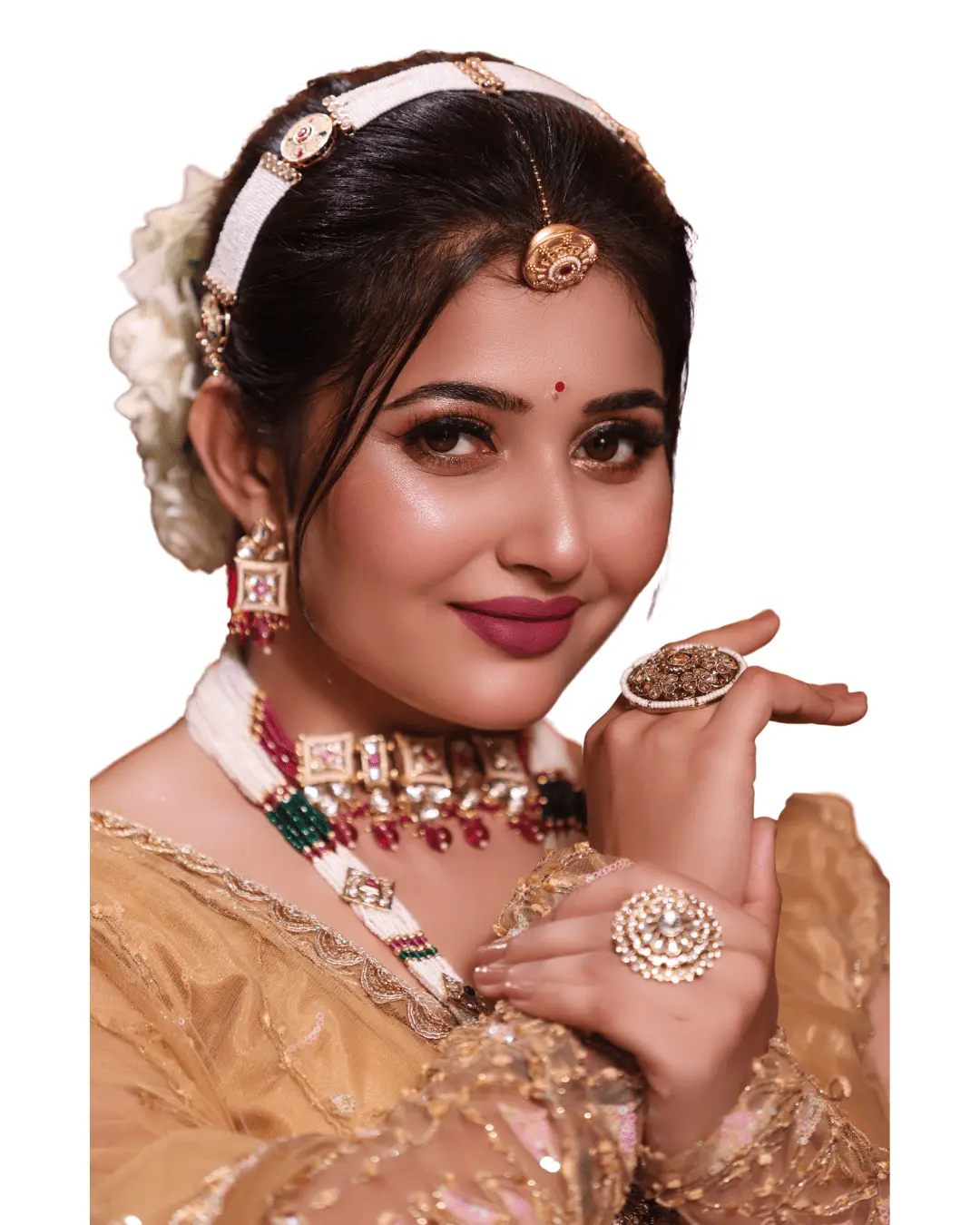 Studio A1 bridal makeup look
