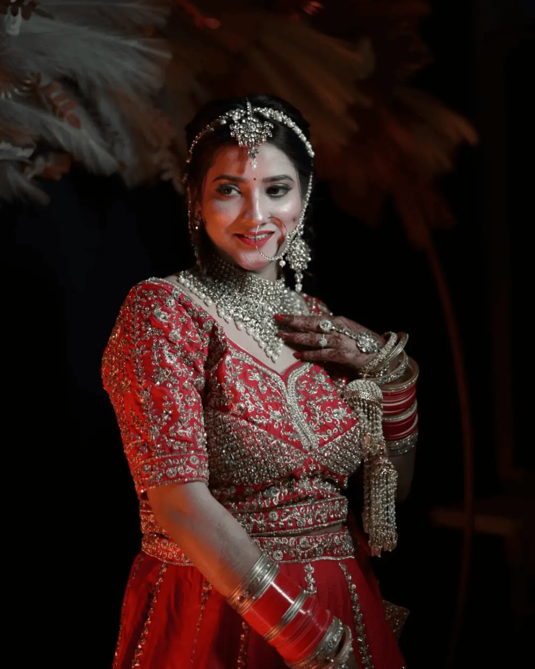 Studio A1 traditional bridal look