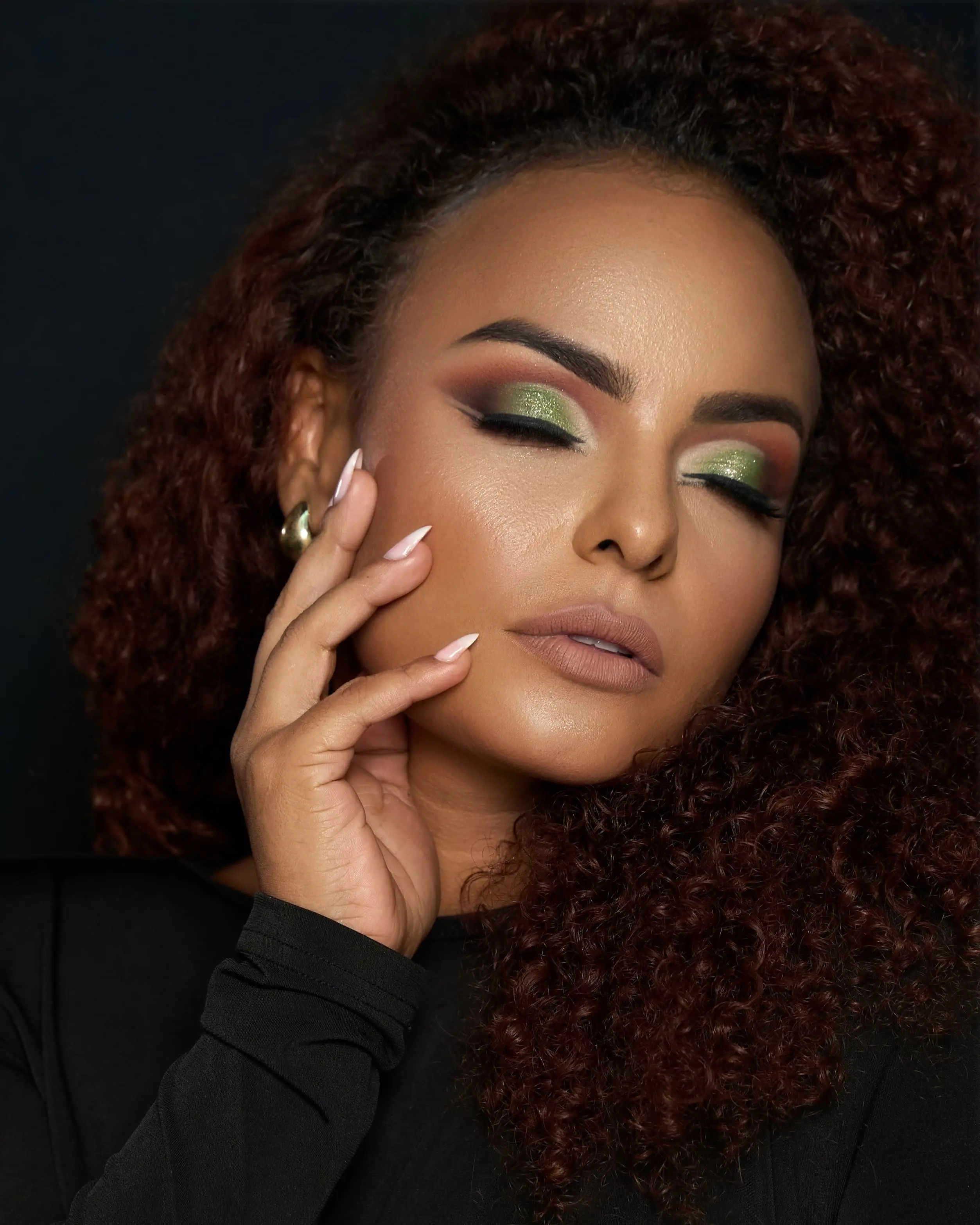 Studio A1 editorial eye makeup
